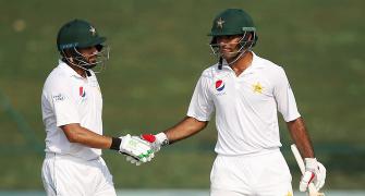 2nd Test PIX: Pak in control after Abbas wrecks Australia batting