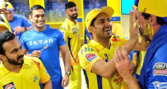 WATCH! CSK doesn't spare anyone from cake facewash