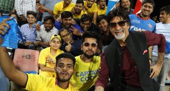What are Big B and Spidey doing at the IPL?