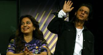Joy, finally, for SRK, Juhi