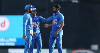2nd ODI PICS: Kohli, Bhuvi star in India's win vs WI