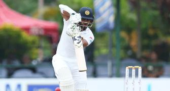 Sri Lanka reach 85-2 on rain-hit day vs NZ