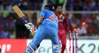 Where did India slip-up in the 2nd T20I?