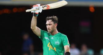 'The Big Show': Maxwell smashes 39-ball 83 in BBL