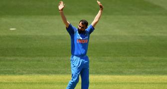 Shami fastest Indian to 100 ODI wickets