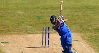 PIX: India dump Bangladesh to clinch semis spot