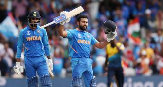 PIX: Rohit, Rahul hit tons as India crush Sri Lanka