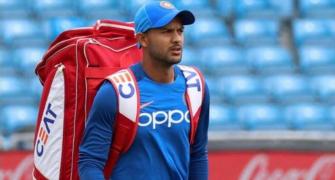 Agarwal replaces injured Dhawan in ODI squad