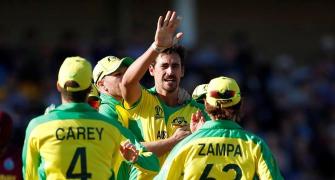 PICS: Australia escape to victory over Windies