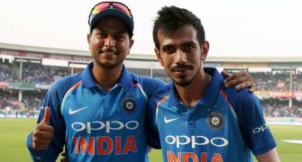 How Chahal is helping Kuldeep improve his bowling