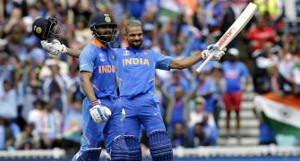 PHOTOS: Dhawan hits century as India outclass Aus