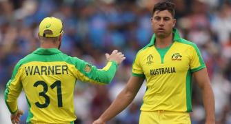 Stoinis to miss Pakistan game, Mitchell Marsh flown in