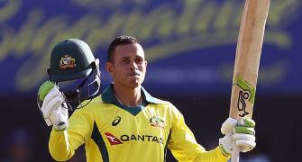 What calmed down angry Khawaja on being sidelined?