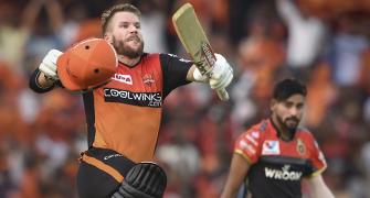 Warner making up for lost time in IPL