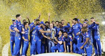 PIX: IPL champs Mumbai Indians celebrate in style