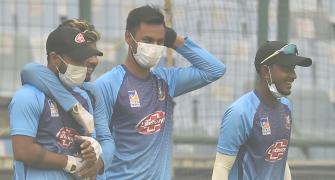 'Focussing on cricket now, not pollution'