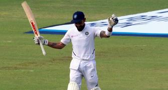 PIX: King Kohli hits double ton as India rule supreme