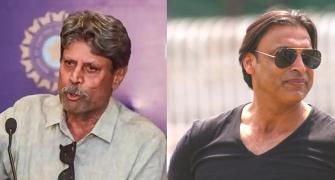 Kapil's comment doesn't go down well with Akhtar