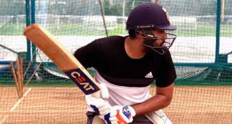 SEE: Rohit 'up and running' with Mumbai Indians
