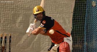 SEE: ABD enjoys first hit-out at RCB nets