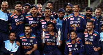 India fined for slow over-rate in third Australia T20