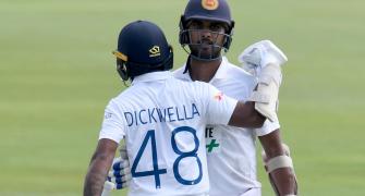 Chandimal, De Silva half-centuries put Lanka on top