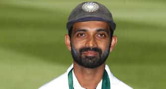 Special medal for Man of the Match Rahane