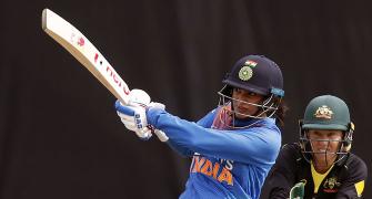 PIX: Mandhana slams 37-ball 66 but India lose in final