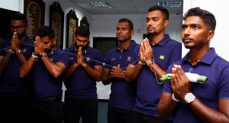 PHOTOS: Sri Lanka touch down in Guwahati ahead of T20s