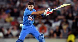 PHOTOS: Iyer's blitzkrieg lifts India to victory