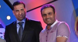 Laxman and Sehwag's mutual admiration club