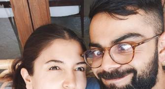 Kohli and Anushka keep spirits up with goofy selfie