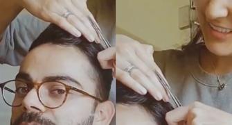 SEE: Kohli gets a haircut from Anushka in quarantine
