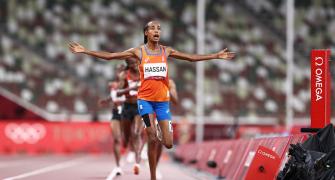 Athletics: Hassan kicks off treble bid with 5,000m gold