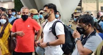 Dhoni in Chennai; CSK players set to leave for UAE