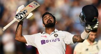 PICS: Rahul's century hoists India on Day 1 at Lord's