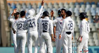PIX: India maul NZ by 372 runs to win series 1-0