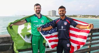 PICS: USA stun Ireland in historic T20I
