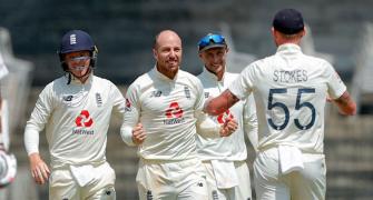 Leach overcomes Pant hammering to help England win