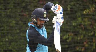 SEE: Rohit, Gill Have First Nets Session