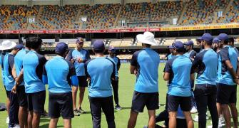PIX: Team India hit the nets in Brisbane