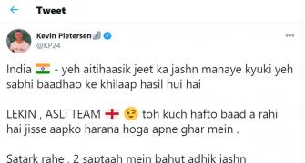 'Satark Rahein': KP warns Team India!