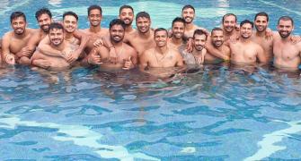 Team India enjoy freedom from quarantine