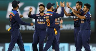 PIX: India edge England in thriller to level series