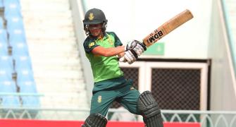 1st women's T20: Anneke stars as SA crush India