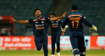 PIX: Thakur, Bhuvi fashion ODI series win over England