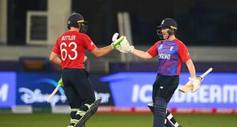 PICS: Eng thrash WI to start T20 WC campaign in style