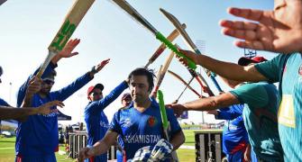 Ex-skipper Afghan gets guard of honour from Namibia