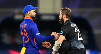 PIX: New Zealand dent India's SF hopes after big win