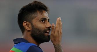 Suryakumar misses NZ match due to 'back spasms'